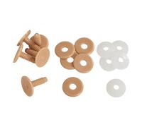 Glorex 0 4656 Joint Discs, Beige, 20 mm