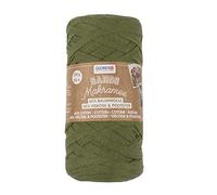 GLOREX Macrame, Rayon Cotton, Olive, 125 m