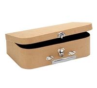 Glorex 6 2027 030 suitcase cardboard, fsc mix, approx. 30 x 17.5 x 8 cm.