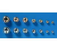 Glorex 6 3804 515 Roll Bells, metal, gold, 8 x 5 x 0.5 cm