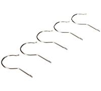 Glorex Coat Hanger Hooks, Nickel, Grey, 2.8 x 84 mm