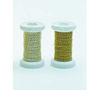 Glorex Effect Wire Gold 0.25 mm x 60 m Brass Wire, Gold, 9.5 x 8.5 x 3 cm