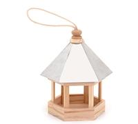 Glorex FSC Bird House, Wood, natural, 19 x 13.5 x 24 cm