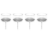 Glorex GmbH 6 7021 001 Candle holder with tea light glass.