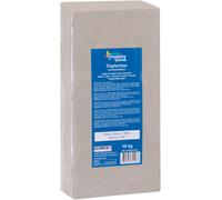 Glorex GmbH 6 8073 610 Modeling Clay white 10 kg, white, non-grogged
