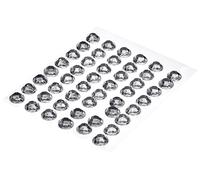Glorex P and D Diamonds Round 10 mm Crystal self-Adhesive