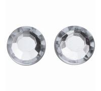 Glorex P & D Self-Adhesive Diamonds Round 6 mm Crystal, Plastic, silver, 14.5 x 8.6 x 0.2 cm