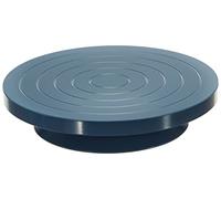 Glorex Pottery Wheel, 22 cm Diameter, Sturdy, Precise Ball Bearings, Blue, Potter/table edge disc