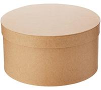 GLOREX Round Box, Cardboard, Natural, Cardboard, natural, 95mm