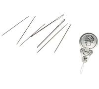 Glorex Sewing Needles Set of 40 Assorted 6 Sizes and Threader Needles, Multi-Colour, Unknown, 5 2002 11