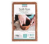 Glorex Soft Clay Terracotta, 500 g