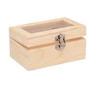 Glorex Wooden Box, Natural, Other, natural, 15 x 10 x 7,5 cm