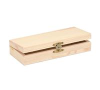 Glorex Wooden Box, Natural, Other, natural, 17,5 x 7,5 x 3,5 cm