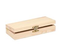 Glorex Wooden Box, Natural, Other, natural, 20 x 10 x 5 cm