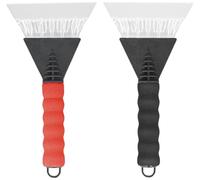 GLORHA 2PCS Heavy Duty Ice Scraper for Fridge Freezers Car Strong Freezer Defrosting Ice Scraper for Removing Stubborn Ice and Frost