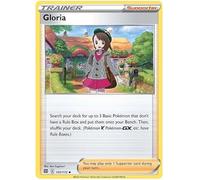 Gloria 141/172 Uncommon Reverse Holo Pokemon Card (SWSH Brilliant Stars) + 1x TitanCards® Toploader