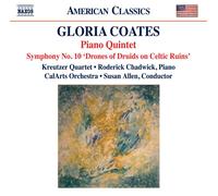 Gloria Coates Gloria Coates: Piano Quintet/Symphony No. 10 /... (CD) (US IMPORT)