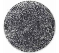Gloria Dark Grey Round Rug - Cavallo - Ø 160 cm
