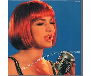 Gloria Estefan - Live for loving you (Single Remix, 1991) / Vinyl single [Vinyl-Single 7'']