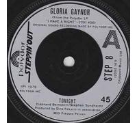 Gloria Gaynor - Gaynor, Gloria Tonight 7" Steppin Out STEP8 EX 1979 there is 2mm drill hole in label rim