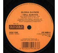 Gloria Gaynor - Gloria Gaynor I Will Survive UK 45 7" single +Never Can Say Goodbye