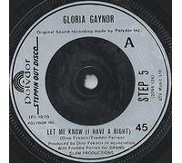 Gloria Gaynor - LET ME KNOW 7 INCH (7" VINYL 45) UK POLYDOR 1979