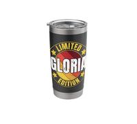 Gloria Name Limited Edition Personalized Birthday Retro Stainless Steel Insulated Tumbler