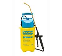 GLORIA Pressure Sprayer prima 3 | 3 L Garden Pump | 3 Litre, Black