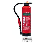 Gloria SB6PRO 6L Fluorine-Free Foam Fire Extinguisher + Plaque Fluorine-Free