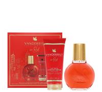 Gloria Vanderbilt In Red Ladies Perfume Gift Set (Eau de Parfum for Women 100ml Spray & Body Lotion 100ml) Perfume Gift Sets Women, Perfume For Women Gift Sets - Genuine Gloria Vanderbilt Perfume Set