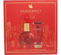 Gloria Vanderbilt In Red Ladies Perfume Gift Set (Eau de Parfum for Women 100ml Spray & Body Lotion 100ml) Perfume Gift Sets Women, Perfume For Women Gift Sets - Genuine Gloria Vanderbilt Perfume Set