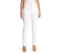 Gloria Vanderbilt Ladies' Amanda Stretch Denim Tapered Leg Jean Sizes 4-18 Average Length - 31" inch Inseam - White - 18