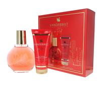 Gloria Vanderbilt Vanderbilt In Red Eau De Toilette Spray 100ml Gift Set For Her
