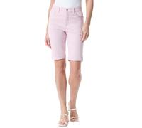 Gloria Vanderbilt Womens Amanda Bermuda High Rise Short Petite, Soft Peony, 14