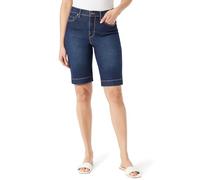 Gloria Vanderbilt Women's Amanda Bermuda High Rise Short Standard Bermuda Shorts