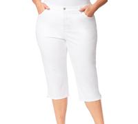 Gloria Vanderbilt Women's Amanda Capri Jean, Vintage White, 12 Regular