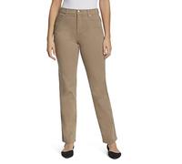 Gloria Vanderbilt Women's Amanda Classic High Rise Tapered Jean, Hazelnut, 14 Short