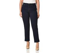 Gloria Vanderbilt Women's Petite Amanda Classic Tapered Jean, Rinse Noir, 14 Short