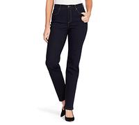 Gloria Vanderbilt Women's Amanda Classic High Rise Tapered Jean Petite, Rinse Noir, 14 Short