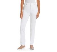Gloria Vanderbilt Women's Amanda Classic High Rise Tapered Jean Petite, White, 10