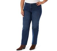 Gloria Vanderbilt Womens Amanda Classic High Rise Tapered Jean Plus, Park City, 16 Plus