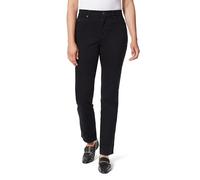 Gloria Vanderbilt Women's Amanda Classic Tapered Jean, Black, 4 Short