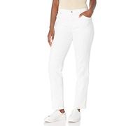 Gloria Vanderbilt Women's Amanda Classic High Rise Tapered Jean Standard, Vintage White, 8 Largo