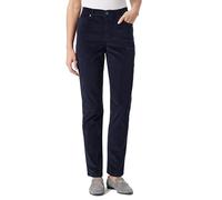 Gloria Vanderbilt Women's Amanda Corduroy Slim High Rise Pant Standard, Midnight Affair, 18 Short