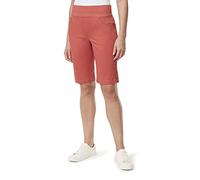 Gloria Vanderbilt Women's Amanda Pull on Bermuda Short, Persimmon, 12 Short