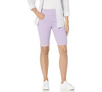 Gloria Vanderbilt Women's Amanda Pull on Bermuda Short, Sweet Violet, 8 Short