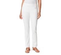 Gloria Vanderbilt Women's Amanda Pull on High Rise Jean Standard, Vintage White, 4