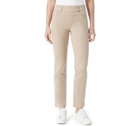 Gloria Vanderbilt Women's Shape Effect Pull on High Rise Straight Leg Jean Standard, Flaxen Wheat, 10
