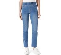 Gloria Vanderbilt Women's Shape Effect Pull on High Rise Straight Leg Jean Standard, Grand Rapids, 18