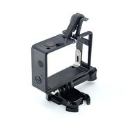 Glorich Frame Mount for GoPro Hero 4, Hero 3+, Hero 3 Plus, Hero 3 Standard Frame / BacPac Frame / 2 in 1 Frame mount (2015 latest version compatible with camera-only or camera mounted with LCD BacPac or 2nd Gen Battery Bacpac)